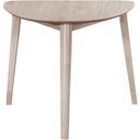 The appearance of Oscar Corner Table In White Ash designed by New Classic in the modern / contemporary interior design. This white piece of furniture was selected by 1StopBedrooms from Oscar Collection to add a touch of cosiness and style into your home. Sku: D1651W-13. Table Top Shape: Free Form. Material: Solid Wood. Size: 32" x 35".