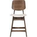 The appearance of Oscar Counter Chair Set of 2 In Brown designed by New Classic in the modern / contemporary interior design. This brown piece of furniture was selected by 1StopBedrooms from Oscar Collection to add a touch of cosiness and style into your home. Sku: D1651-22. Material: Solid Wood.