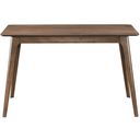 The appearance of Oscar Counter Height Table In Brown designed by New Classic in the modern / contemporary interior design. This brown piece of furniture was selected by 1StopBedrooms from Oscar Collection to add a touch of cosiness and style into your home. Sku: D1651-12. Table Top Shape: Rectangular. Size: 35" x 59". Material: Solid Wood.