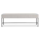 Outline Bench In Beige Boucle