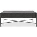 The appearance of Outline Cocktail Table In Charcoal designed by Bernhardt in the modern / contemporary interior design. This charcoal piece of furniture  was selected by 1StopBedrooms from Outline Collection to add a touch of cosiness and style into your home. Sku: 360016. Material: Wood.