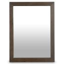 Outline Mirror In Brown