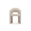 The appearance of Overlap Arm Dining Chair In Cream designed by Caracole in the modern / contemporary interior design. This cream piece of furniture was selected by 1StopBedrooms from Overlap Collection to add a touch of cosiness and style into your home. Sku: CLA-425V-272. Material: Metal.