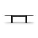 The appearance of Overlap Dark Rectangle Dining Table In Black designed by Caracole in the modern / contemporary interior design. This black piece of furniture was selected by 1StopBedrooms from Overlap Collection to add a touch of cosiness and style into your home. Sku: CLA-425V-2011B;CLA-425V-2011T. Material: Stone. Table Top Shape: Rectangular. Size: 42" x 112".