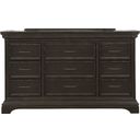 The appearance of Caldwell 11-Drawer Dresser In Brown designed by Pulaski in the traditional interior design. This brown piece of furniture was selected by 1StopBedrooms from Caldwell Collection to add a touch of cosiness and style into your home. Sku: P012100. Material: Acacia.