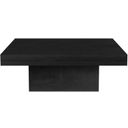 The appearance of Padula Cocktail Table In Black designed by Bassett Mirror Company in the modern / contemporary interior design. This black piece of furniture  was selected by 1StopBedrooms from Padula Collection to add a touch of cosiness and style into your home. Sku: 9410-LR-130. Material: Wood.