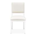 The appearance of Palm Gate Dining Side Chair Set of 2 In Cloud White designed by Michael Amini in the modern / contemporary interior design. This cloud white piece of furniture was selected by 1StopBedrooms from Palm Gate Collection to add a touch of cosiness and style into your home. Sku: N9086003-108. Material: Wood.