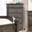 The appearance of Pamphilos Chest In Gray designed by Furniture of America in the traditional interior design. This gray piece of furniture was selected by 1StopBedrooms from Pamphilos Collection to add a touch of cosiness and style into your home. Sku: FOA7144GY-C. Material: Wood.