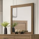 Panelli Mirror In Walnut