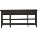The appearance of Paradise Valley Hall Console Table In Saddle Brown designed by Liberty in the traditional interior design. This saddle brown piece of furniture was selected by 1StopBedrooms from Paradise Valley Collection to add a touch of cosiness and style into your home. Sku: 297-AT7436. Material: Rubberwood.