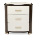 The appearance of Paris Chic Nightstand In Espresso designed by Michael Amini in the transitional interior design. This espresso piece of furniture was selected by 1StopBedrooms from Paris Chic Collection to add a touch of cosiness and style into your home. Sku: NF9003040-409. Material: Solid Wood.