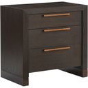 The appearance of Park City Jordanelle Nightstand In Canyon designed by Barclay Butera in the transitional interior design. This canyon piece of furniture  was selected by 1StopBedrooms from Park City Collection to add a touch of cosiness and style into your home. Sku: 930-621. Material: Wood.