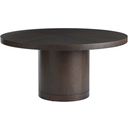 The appearance of Park City Silvercreek Round Dining Table In Canyon designed by Barclay Butera in the modern / contemporary interior design. This canyon piece of furniture  was selected by 1StopBedrooms from Park City Collection to add a touch of cosiness and style into your home. Sku: 930-875C. Table Top Shape: Round. Material: Wood. Size: 60".