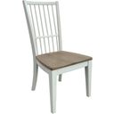 The appearance of Parker House Americana Modern Spindle Back Dining Chair Set Of 2 designed by Parker House in the rustic / southwestern interior design. This cotton piece of furniture  was selected by 1StopBedrooms from Americana Collection to add a touch of cosiness and style into your home. Sku: DAME#2018-COT. Material: Wood Veneer.