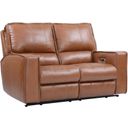 The appearance of Parker Living Rockford Verona Saddle Power Loveseat designed by Parker House in the transitional interior design. This saddle piece of furniture was selected by 1StopBedrooms from Rockford Collection to add a touch of cosiness and style into your home. Sku: MROC#822PH-VSA. Material: Leather.