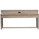 The appearance of Parkland Falls Console Bar Table designed by Liberty in the transitional interior design. This weathered taupe piece of furniture  was selected by 1StopBedrooms from Parkland Falls Collection to add a touch of cosiness and style into your home. Sku: 172-OT7436. Table Top Shape: Rectangular. Material: Pine.