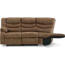 The appearance of Partymate LAF Reclining Loveseat In Brindle designed by Signature Design by Ashley in the modern / contemporary interior design. This brindle piece of furniture was selected by 1StopBedrooms from Partymate Collection to add a touch of cosiness and style into your home. Sku: 3690248. Material: Fabric.