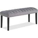 The appearance of Pascal Bench In Gray designed by Crown Mark in the modern / contemporary interior design. This gray piece of furniture was selected by 1StopBedrooms from Pascal Collection to add a touch of cosiness and style into your home. Sku: 2224-BENCH. Material: Wood.