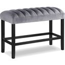 The appearance of Pascal Bench In Gray designed by Crown Mark in the modern / contemporary interior design. This gray piece of furniture was selected by 1StopBedrooms from Pascal Collection to add a touch of cosiness and style into your home. Sku: 2724-BENCH. Material: Wood.