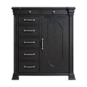Paterson 1 Door and 7-Drawer Chest In Black
