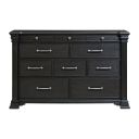 Paterson 10-Drawer Dresser In Black