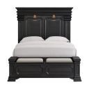 Paterson Queen Storage Bed In Black