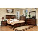 The appearance of Patra Acacia And Walnut Nightstand designed by Furniture of America in the transitional interior design. This brown piece of furniture was selected by 1StopBedrooms from Patra Collection to add a touch of cosiness and style into your home. Sku: CM7152N. Material: Wood.