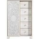 The appearance of Paxberry Whitewash Dressing Chest designed by Signature Design by Ashley in the traditional interior design. This white wash piece of furniture was selected by 1StopBedrooms from Paxberry Collection to add a touch of cosiness and style into your home. Sku: B181-48. Material: Wood.