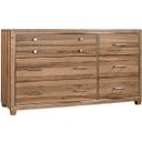The appearance of Paxton Dresser In Light Brown designed by Aspenhome in the modern / contemporary interior design. This light brown piece of furniture was selected by 1StopBedrooms from Paxton Collection to add a touch of cosiness and style into your home. Sku: I262-453. Material: Wood.