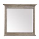 Paxton Place Dovetail Grey Landscape Mirror