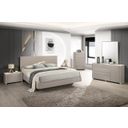 Pearl Queen Bed In Grey