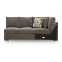 Pearson Pike Right-Arm Facing Armless Loveseat with Wedge In Espresso