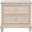 The appearance of Pembroke 2-Drawer Nightstand Bedside Table In Washed Oak designed by Coaster in the coastal interior design. This washed oak piece of furniture was selected by 1StopBedrooms from Pembroke Collection to add a touch of cosiness and style into your home. Sku: 215922. Material: Poplar.