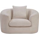 The appearance of Penelope Chenille Fabric Chair In Beige Chenille designed by Meridian in the modern / contemporary interior design. This beige chenille piece of furniture  was selected by 1StopBedrooms from Penelope Collection to add a touch of cosiness and style into your home. Sku: 44073Beige-C. Material: Chenille.