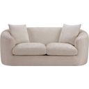 The appearance of Penelope Chenille Fabric Loveseat In Beige Chenille designed by Meridian in the modern / contemporary interior design. This beige chenille piece of furniture  was selected by 1StopBedrooms from Penelope Collection to add a touch of cosiness and style into your home. Sku: 44073Beige-L. Material: Chenille.