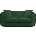 The appearance of Penelope Chenille Fabric Loveseat In Green designed by Meridian in the modern / contemporary interior design. This green piece of furniture  was selected by 1StopBedrooms from Penelope Collection to add a touch of cosiness and style into your home. Sku: 44073Green-L. Material: Chenille.