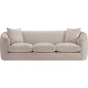 The appearance of Penelope Chenille Fabric Sofa In Beige Chenille designed by Meridian in the modern / contemporary interior design. This beige chenille piece of furniture  was selected by 1StopBedrooms from Penelope Collection to add a touch of cosiness and style into your home. Sku: 44073Beige-S. Material: Chenille.
