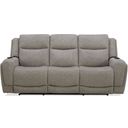 The appearance of Penfield Power Zero G Sofa with Heat, Massage and Speaker P3 In Frappe designed by Parker House in the traditional interior design. This frappe piece of furniture was selected by 1StopBedrooms from Penfield Collection to add a touch of cosiness and style into your home. Sku: MPEN#832PHLZS-HM-FRAP. Material: Polyester.