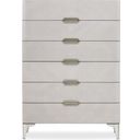 The appearance of Penthouse 6 Drawer Chest In Ash Gray designed by Michael Amini in the modern / contemporary interior design. This ash gray piece of furniture was selected by 1StopBedrooms from Penthouse Collection to add a touch of cosiness and style into your home. Sku: NF9033070SA-130. Material: Poplar.