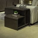 The appearance of Perspectives End Table In Espresso designed by Liberty in the transitional interior design. This espresso piece of furniture  was selected by 1StopBedrooms from Perspectives Collection to add a touch of cosiness and style into your home. Sku: 651-OT1020. Material: Solid Rubberwood.