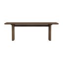 Perth Dining Bench In Brown