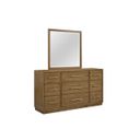 The appearance of Phase 3 Dresser in Chai Tea designed by FD Home in the traditional interior design. This chai tea piece of furniture  was selected by 1StopBedrooms from Phase 3 Collection to add a touch of cosiness and style into your home. Sku: 7329-05. Material: Poplar Solid.