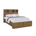 The appearance of Phase 3 Queen Platform Bed with Wireless Charging in Chai Tea designed by FD Home in the traditional interior design. This chai tea piece of furniture  was selected by 1StopBedrooms from Phase 3 Collection to add a touch of cosiness and style into your home. Sku: 7329-13;7329-14;7329-08. Bed Type: Platform Bed. Bed Size: Queen. Material: Poplar Solid.
