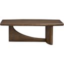 Phoebe Rectangular Cocktail Table In Sienna Brown