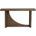 Phoebe Rectangular Sofa Table In Sienna Brown