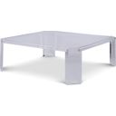 The appearance of Phoenix 48 Inch Coffee Table - Glass Top designed by Century Furniture in the modern / contemporary interior design. This glass piece of furniture was selected by 1StopBedrooms from Thomas O'Brien Collection to add a touch of cosiness and style into your home. Sku: AEA-606-1. Material: Tempered Glass.