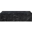 The appearance of Piazza Marble Finish Concrete Coffee Table In Black designed by Meridian in the modern / contemporary interior design. This black piece of furniture  was selected by 1StopBedrooms from Piazza Collection to add a touch of cosiness and style into your home. Sku: 99029Black-CT. Material: Concrete.