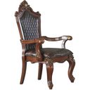 The appearance of Picardy Arm Chair (Cherry Oak) (Set of 2) designed by ACME in the transitional interior design. This cherry oak piece of furniture  was selected by 1StopBedrooms from Picardy Collection to add a touch of cosiness and style into your home. Sku: 68223. Material: Wood.