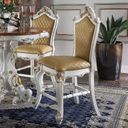 The appearance of Picardy Counter Height Chair (Antique Pearl) (Set of 2) designed by ACME in the transitional interior design. This antique pearl piece of furniture was selected by 1StopBedrooms from Picardy Collection to add a touch of cosiness and style into your home. Sku: 78212. Material: Wood.