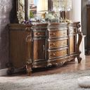 The appearance of Picardy Dresser (Cherry Oak) designed by ACME in the transitional interior design. This cherry oak piece of furniture  was selected by 1StopBedrooms from Picardy Collection to add a touch of cosiness and style into your home. Sku: 27845. Material: Wood.